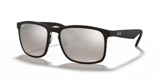 Ray-Ban RB4264 Chromance XL (58 - 18) cu lentile de Argint și Negru cadru ochelari de Soare