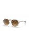 Ray-Ban RB3565 Jack L (53 - 20), cu lentile Maro și Cupru cadru ochelari de Soare