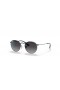 Ray-Ban RB9547S Copii Rotunde S (44 - 19), cu lentile Gri și Negru cadru ochelari de Soare