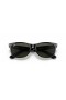 Ray-Ban RB2132 New Wayfarer Classic M (55 - 18) with Green lenses and Black frame Sunglasses