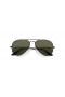 Ray-Ban Aviator rb3025-Classic XL (58 - 14) cu lentile Verzi și Negre, ochelari de Soare cadru