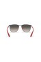Ray-Ban RB3673M Scuderia Ferrari Collection M (56 - 17) cu lentile Gri și Negru cadru ochelari de Soare