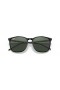 Ray-Ban RB4387F M (55 - 18) cu lentile Verzi și Negre, ochelari de Soare cadru