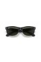 Ray-Ban RB2132F New Wayfarer Mat M (55 - 18) cu lentile Verzi și Negre, ochelari de Soare cadru