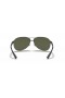 Ray-Ban RB3386 L (63 - 13) cu lentile Verzi și Argint cadru ochelari de Soare