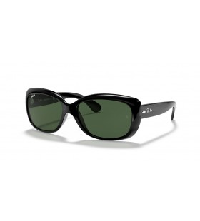 Ray-Ban RB4101 Jackie Ohh M (58 - 17) cu lentile Verzi și Negre, ochelari de Soare cadru