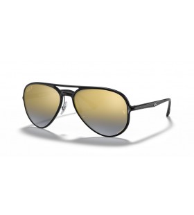 Ray-Ban RB4320CH Chromance L (58 - 16), cu lentile Albastre și Negre, ochelari de Soare cadru