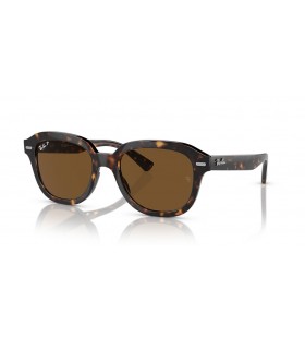 Ray-Ban RB4398 Erik L (51 - 20), cu lentile Maro și broasca Țestoasă, ochelari de Soare cadru