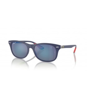 Ray-Ban RB4607M Scuderia Ferrari Collection L (55 - 17) cu lentile Gri È™i Albastru cadru ochelari de Soare