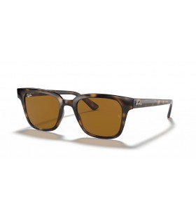Ray-Ban RB4323 L (51 - 20), cu lentile Maro și broasca Țestoasă, ochelari de Soare cadru