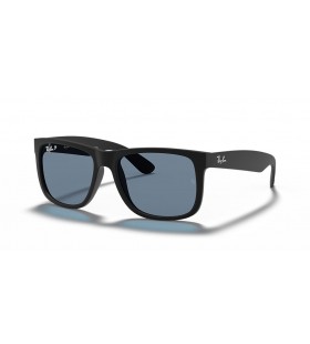Ray-Ban RB4165 Justin Clasic S (54 - 16), cu lentile Albastre și Negre, ochelari de Soare cadru