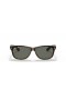 Ray-Ban RB2132 New Wayfarer Classic S (52 - 18 rokov), Zelené šošovky a Korytnačka rámom slnečné Okuliare