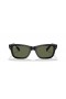 Ray-Ban RB2283 Burbank M (52 - 20) s Zelené šošovky a Čierny rám slnečné Okuliare