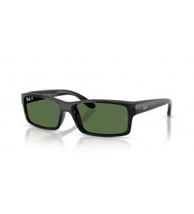 Ray-Ban RB4151 XL (59 - 17) s Zelené šošovky a Čierny rám slnečné Okuliare