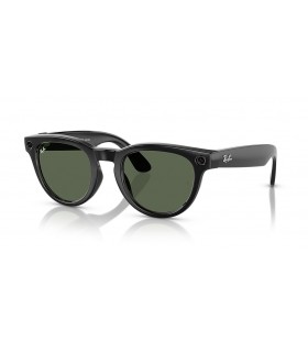 Ray-Ban RW4009F Ray-Ban | Meta Nízky Most Fit Headliner L (51 - 23) s Zelené šošovky a Čierny rám slnečné Okuliare