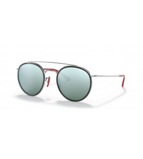 Ray-Ban RB3647M Scuderia Ferrari Kolekcia M (51 - 22) s Striebro šošovky a Strieborný rám slnečné Okuliare