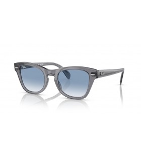 Ray-Ban RB0707SF XL (53 - 21) s ModrÃ½m Å¡oÅ¡ovky a Å edÃ½ rÃ¡m slneÄnÃ© Okuliare