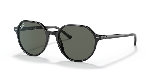 Ray-Ban RB2195Thalia S(53-18 일)녹색 렌즈 및 프레임 검 선글라스