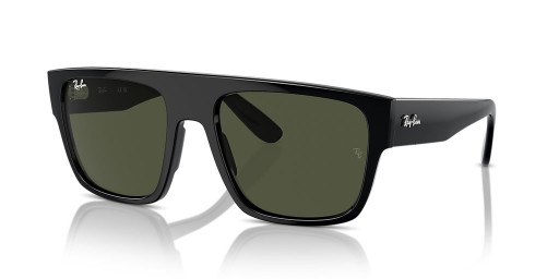 Ray-Ban RB0360S Drifter XL(57-20)녹색 렌즈 및 프레임 검 선글라스