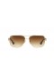 Ray-Ban RB3483L(60-16)으로 브라운 렌즈 및 프레임이 금 선글라스