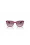 Ray-Ban RB9078S 아이들이 바이오 기반 M(48-16)바이올렛 렌즈와 분홍색 구조 색안경
