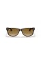 Ray-Ban RB2132 새로운 나그네 고전 S(52-18)으로 브라운 렌즈와 거북이는 프레임 선글라스