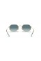 Ray-Ban RB3556N 팔각 Classic L(53-21)색으로 렌즈 및 프레임이 금 선글라스
