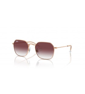 Ray-Ban RB9594S ì•„ì´ XL(49-19)ë°”ì´ì˜¬ë › ë Œì¦ˆì™€ ë¶„í™ìƒ‰ êµ¬ì¡° ìƒ‰ì•ˆê²½