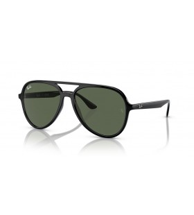 Ray-Ban RB4376L(57-16 ì¼)ë…¹ìƒ‰ ë Œì¦ˆ ë° í”„ë ˆìž„ ê²€ ì„ ê¸€ë¼ìŠ¤