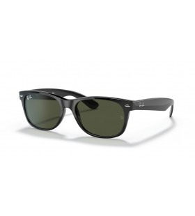 Ray-Ban RB2132New Wayfarer í´ëž˜ì‹ M(55-18 ì¼)ë…¹ìƒ‰ ë Œì¦ˆ ë° í”„ë ˆìž„ ê²€ ì„ ê¸€ë¼ìŠ¤