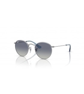 Ray-Ban RB9547S ë¼ìš´ë“œ ì•„ì´ë“¤ S(44-19)ê·¸ë ˆì´íŠ¸ ë Œì¦ˆì™€ ì€ìƒ‰ êµ¬ì¡° ìƒ‰ì•ˆê²½