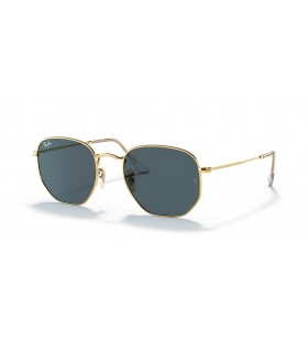 Ray-Ban RB3548N ê°í˜• í”Œëž« ë Œì¦ˆ M(51-21)ìƒ‰ìœ¼ë¡œ ë Œì¦ˆ ë° í”„ë ˆìž„ì´ ê¸ˆ ì„ ê¸€ë¼ìŠ¤