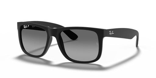 Sunčane naočale Ray-Ban RB4165 Justin Classic S (54-16) sa sivim staklima i crni okvir