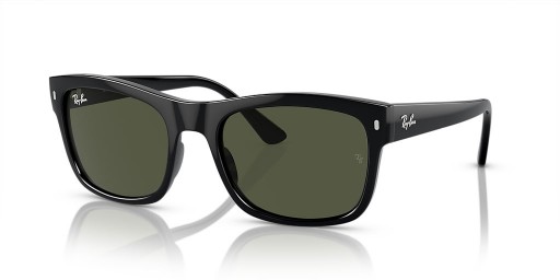 Sunčane naočale Ray-Ban RB4428 L (56-21) sa zelenim staklima i crni okvir
