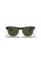 Sunčane naočale Ray-Ban RB4175 Clubmaster Oversize L (57-16) sa zelenim staklima i crni okvir