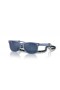Sunčane naočale Ray-Ban RB9052S New Wayfarer Kids S (47-15) s plavim staklima i plavi okvir