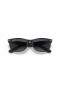 Sunčane naočale Ray-Ban RB2132 New Wayfarer Classic M (55-18) s plavim staklima i crni okvir