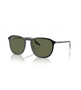 Sunčane naočale Ray-Ban RB2203F L (55-20) sa zelenim staklima i crni okvir