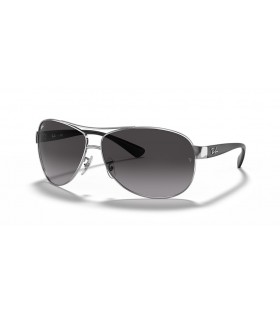 SunÄane naoÄale Ray-Ban RB3386 XXL (67-13) sa sivim staklima i srebrni okvir