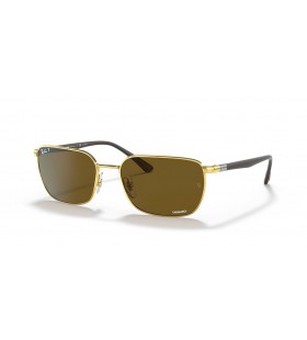 Sunčane naočale Ray-Ban RB3684CH Chromance XL (58-18) sa smeđim staklima i zlatni okvir