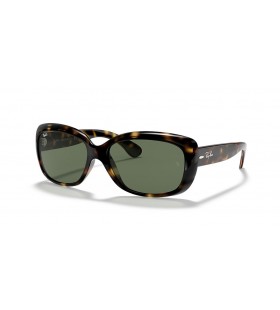 Sunčane naočale Ray-Ban RB4101 Jackie Ohh M (58-17) sa zelenim staklima i черепаховой okvir