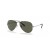 SunÄane naoÄale Ray-Ban RB3025 Aviator Classic XL (58-14) sa zelenim staklima i siva okviri