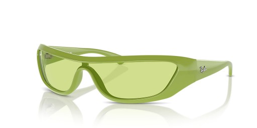 Ray-Ban RB4431 Xan Bio-Baserade XL (0 - 134) med Gröna linser och Gröna ram Solglasögon