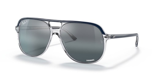 Ray-Ban RB2198 Bill M (60 - 14) med Transparenta linser och Blå ram Solglasögon