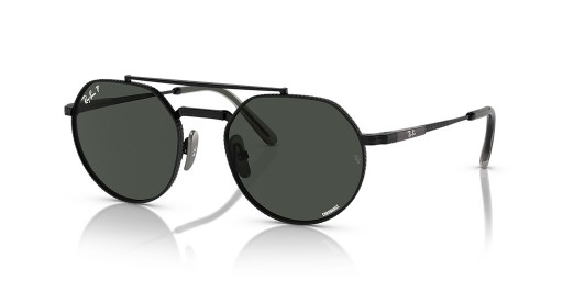 Ray-Ban RB8265 Jack II Titan M (51 - 20) med Grå linser och Svart ram Solglasögon