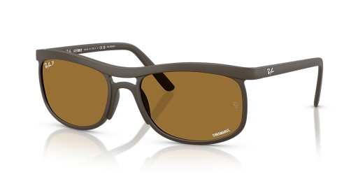 Ray-Ban RB4452CH Chromance Liteforce XL (56 - 20) med Bruna linser och Brun ram Solglasögon