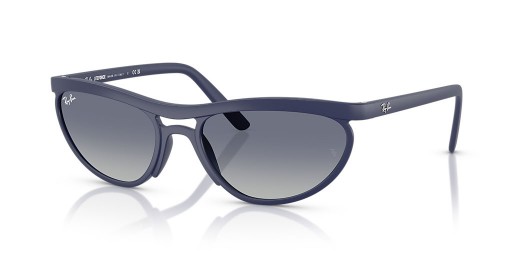 Ray-Ban RB4453 Rovdjur Liteforce XXL (59 - 20) med Grå linser och Blå ram Solglasögon