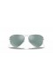 Ray-Ban RB3449 L (59 - 14) med Silver linser och Silver ram Solglasögon
