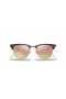 Ray-Ban RB3016 Clubmaster Flash Linser L (51 - 21) med Koppar linser och Tortoise frame Solglasögon