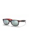 Ray-Ban RB2132M Scuderia Ferrari Collection M (55 - 18) med Silver linser och Svart ram Solglasögon